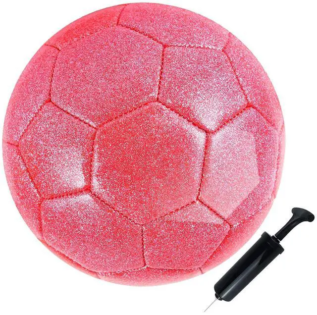 Main image of Soccer Ball Shiny Gift Size 3 4 5 Practice Training Come with Pump and Needle