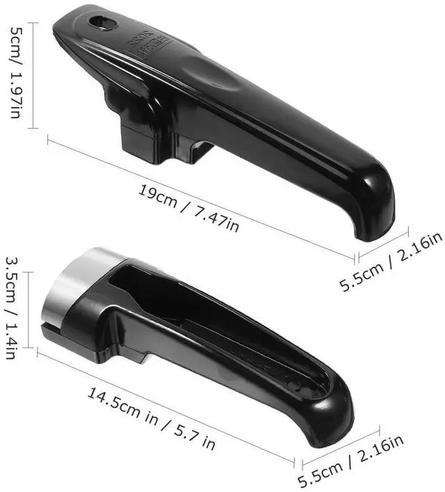 Alt view image 4 of 7 - Pressure Cooker Handle Universal, Anti-Scalding Plastic Replacement Handles for Pressure Cooker Lid and Body, Black, Kitchen Accessories for Safe Cooking