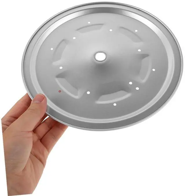Alt view image 4 of 7 - Electric Pressure Cooker Replacement Parts Thick Lid Cover with Sealing Ring and Aluminum Inner Plate for Safe Cooking Fits Multiple Models 9.64X9.64X0.19In Easy to Clean