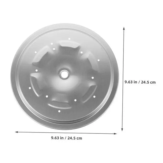 Alt view image 2 of 7 - Electric Pressure Cooker Replacement Parts Thick Lid Cover with Sealing Ring and Aluminum Inner Plate for Safe Cooking Fits Multiple Models 9.64X9.64X0.19In Easy to Clean
