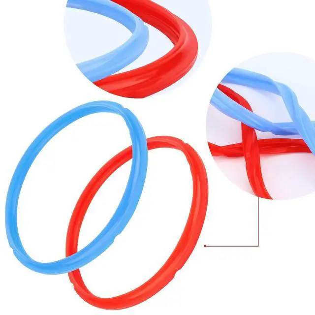 Alt view image 7 of 7 - Tempered Glass Lid & Silicone Cover for Instant Pot 6 Quart - Set of 4 Accessories