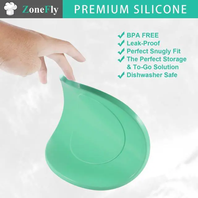 Alt view image 5 of 7 - Silicone Lid Fits NinjaFoodi - 8 Quart & 6.5 Quart Inner Pot Cover for Ninja-Foodi FD401/FD302/OS401/OS301/OP401/OP302 NJFoodi Sealing Lid for Pressure Cooker Pot Parts Accessories