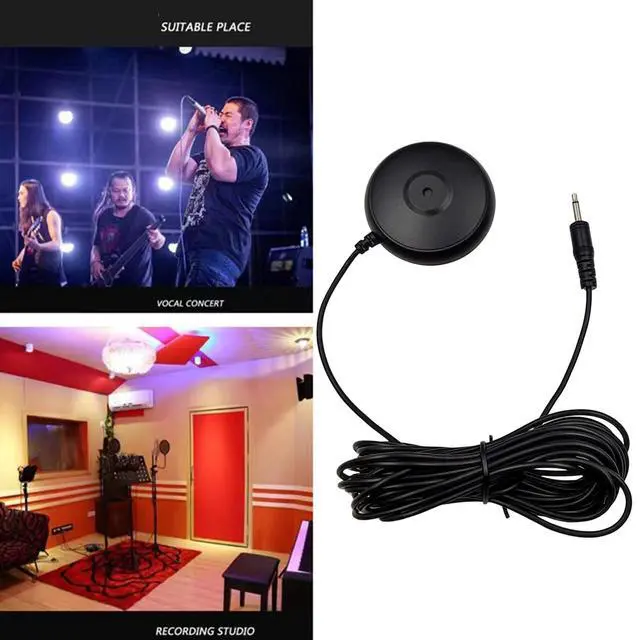 Alt view image 2 of 7 - 3.5mm Microphone Professional Condenser for Pc Laptop Singing Voice Gaming Plug and Play Omnidirectional