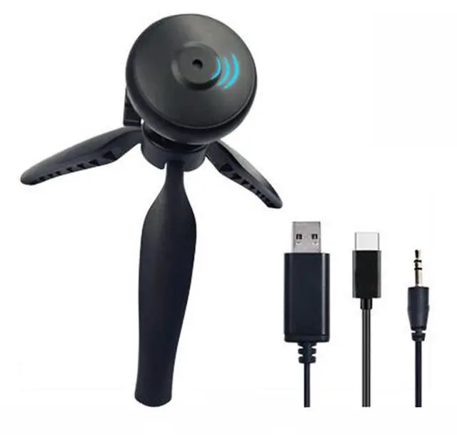 Alt view image 6 of 7 - 3.5mm Microphone Professional Condenser for Pc Laptop Singing Voice Gaming Plug and Play Omnidirectional