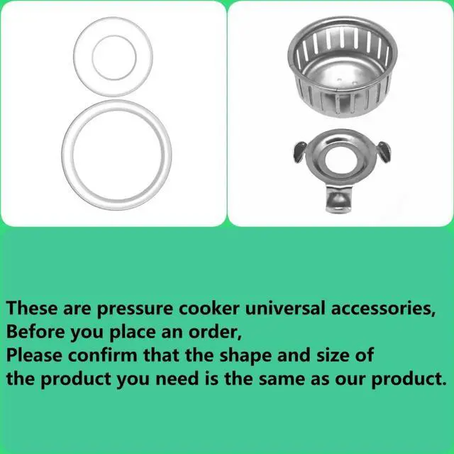 Alt view image 5 of 7 - Lid Replacement Parts for Instant Pot Duo Nova 60, Ultra 60, Duo60-the Latest Version and Duo Plus 60-the Latest Version, 6 Qt Pressure Cooker Accessories