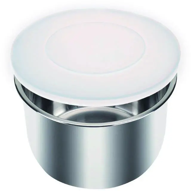 Main image of 6 Quart Silicone Inner Pot Lid Compatible with Instant Pot DUO60/LUX60/Smart60 Pressure Cooker Cover - Clear, Retains Steam - Dishwasher & Freezer Safe Silicone Lid