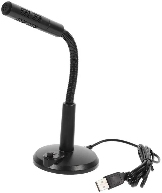 Main image of USB Microphone with Adjustable Angle and Stable Pedestal Desktop Microphone for Game Voice Chat Streaming Podcasting Plug & Play Computer Accessory