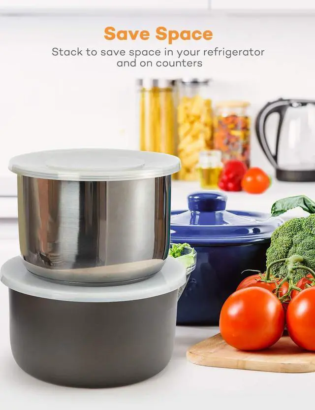 Alt view image 4 of 7 - Silicone Lid Inner Pot Cover Accessories Compatible with Ninja Foodi Pressure Cooker and Air Fryer 5 Quart 6.5 Quart and 8 Quart, Clear