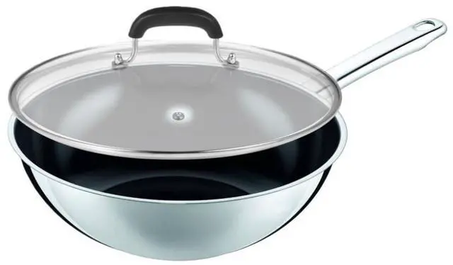 Alt view image 4 of 7 - Glass Lid for Pots and Pans, 12-1/2 Inch (11-3/4 Inch Inner Diameter) Tempered Glass Top with a Steam Hole, Frying Pan Cover