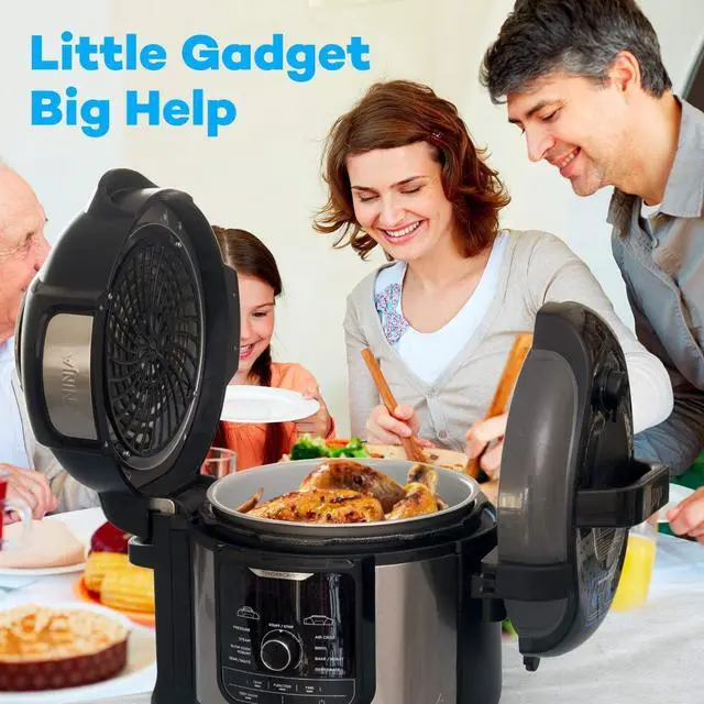 Alt view image 7 of 7 - Lid Holder Lid Stand Accessories Compatible with Ninja Foodi Pressure Cooker and Air Fryer 6.5 Quart and 8 Quart (Patent Design)