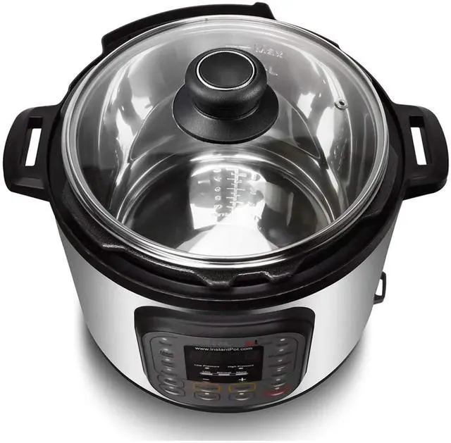 Alt view image 5 of 7 - Glass Lid for Instant Pot 6 QT, 9.1 Inch Pressure Cooker Replacement Accessories, Heat-resistant Handle, Clear