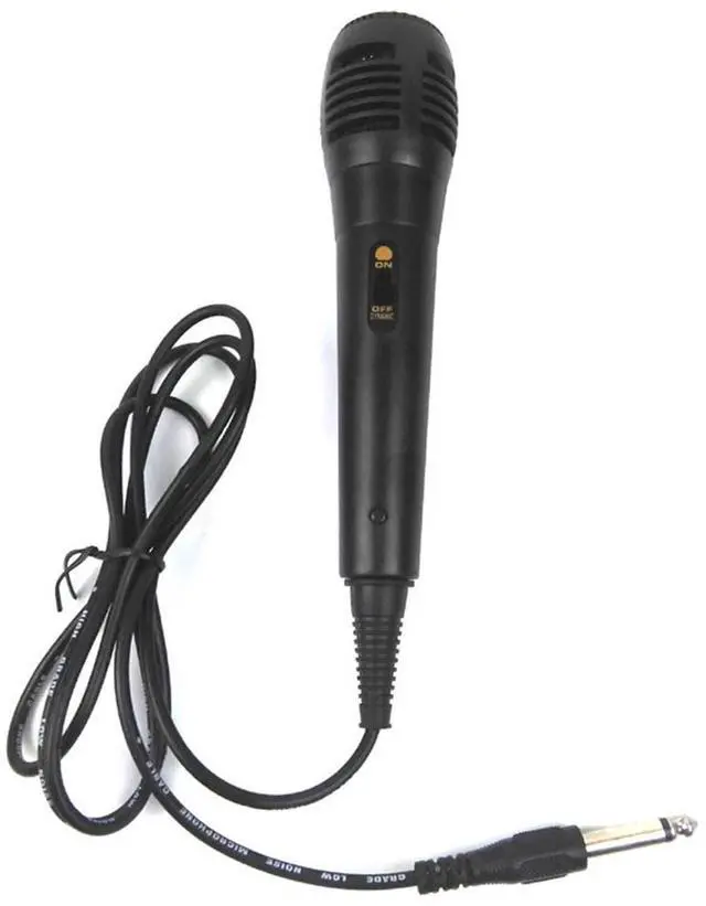 Main image of Singing Machine Unidirectional Dynamic Microphone with 5 Ft. Cord