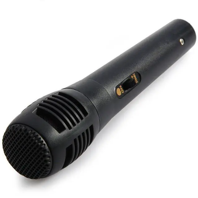 Alt view image 3 of 5 - Singing Machine Unidirectional Dynamic Microphone with 5 Ft. Cord