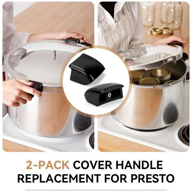 Alt view image 5 of 7 - 85803 Cover Handle Replacement for Presto Pressure Canner 16/23 Quart Model 01781,01784,01755 Pressure Cooker Lid Handle Pressure Cooker Parts Compatible with Presto 12-23 Quart Pressure Canner Lid