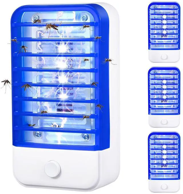 Main image of 2026 Bug Zapper Indoor Plug in Mosquito Zapper Indoor,4Pack Baby Safe Mosquito Killer for Nursery&Bedroom,Fruit Fly Zapper Insect Killer with 365nm Blue Light,Plug in Gnat Killer for Kitchen&Plant