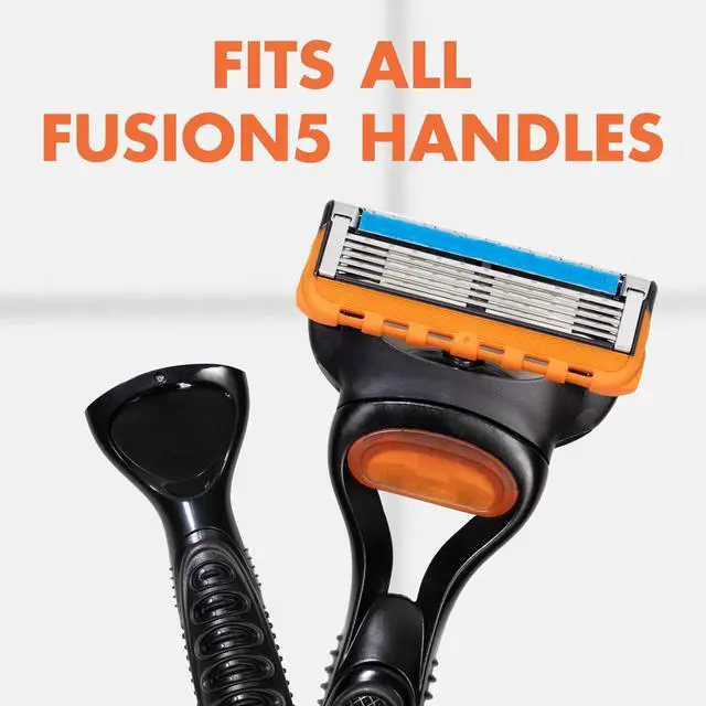 Alt view image 6 of 7 - Fusion5 Razor Refills for Men, 4 Razor Blade Refills