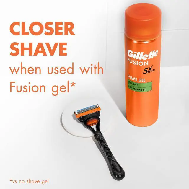Alt view image 7 of 7 - Fusion5 Razor Refills for Men, 4 Razor Blade Refills