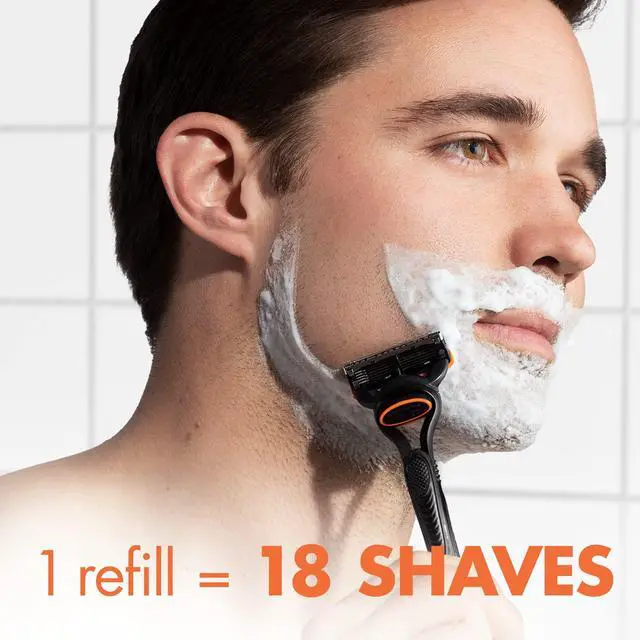 Alt view image 3 of 7 - Fusion5 Razor Refills for Men, 4 Razor Blade Refills