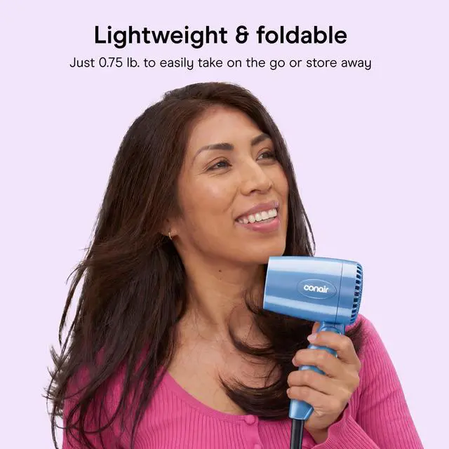 Alt view image 5 of 7 - Compact Travel Dual Voltage Hair Dryer