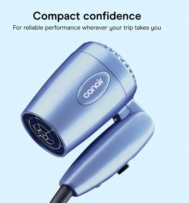 Alt view image 6 of 7 - Compact Travel Dual Voltage Hair Dryer