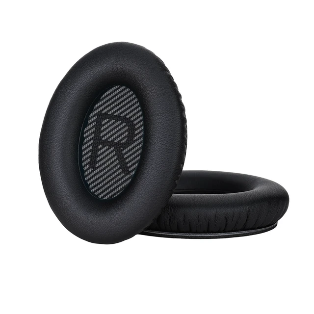 Alt view image 7 of 7 - Replacement Ear-Pads Cushions for Bose QuietComfort QC-35 QC-35-ii QC-25 QC-15 QC-2 Headphone, Ae2/Ae2i/Ae2W SoundLink SoundTrue Around-Ear, with Soft Protein Leather, Added Thickness