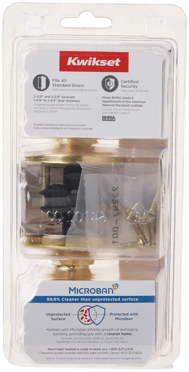 Alt view image 7 of 7 - Mobile Home Interior Passage Door Knob, Handle For Closet and Hallway Doors, Non-Locking Doorknob in Polished Brass