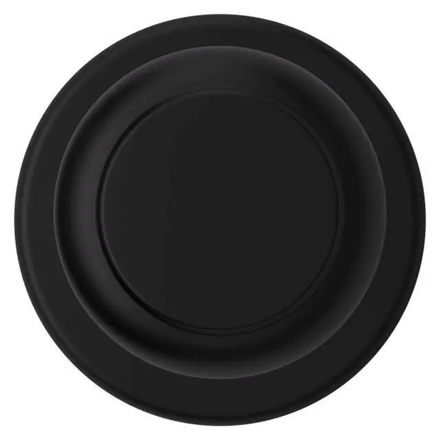Alt view image 2 of 7 - Cove Interior Passage Door Knob, Handle For Closet and Hallway Doors, Non-Locking Doorknob, Matte Black