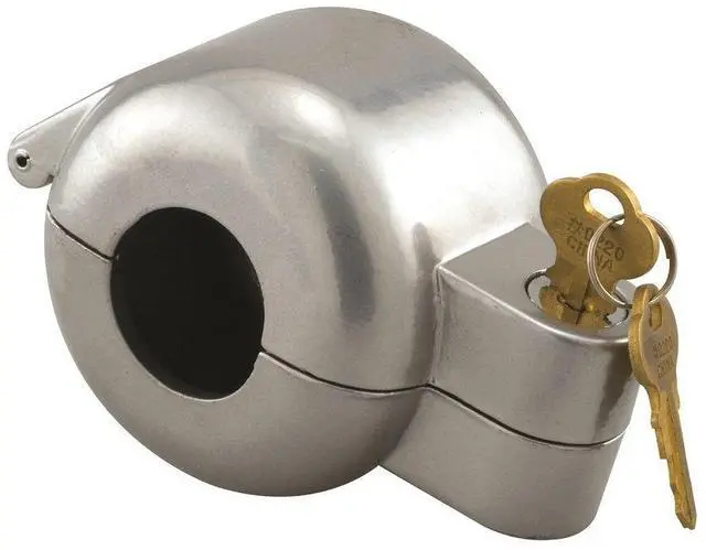 Main image of S 4180 Door Knob Lock-Out Device, Gray, Single Pack