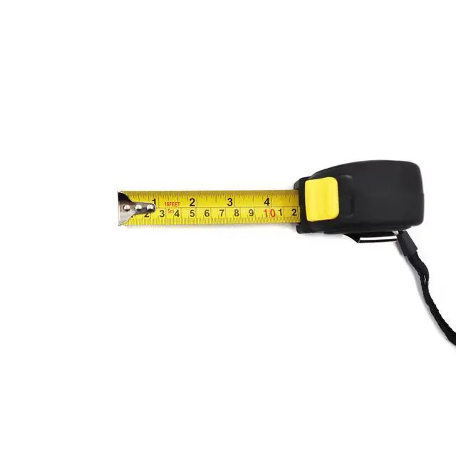 Alt view image 2 of 6 - Steel Retractable Tape Measure, Easy Read, 16 ft / 5M, Black