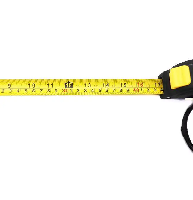 Alt view image 5 of 6 - Steel Retractable Tape Measure, Easy Read, 16 ft / 5M, Black