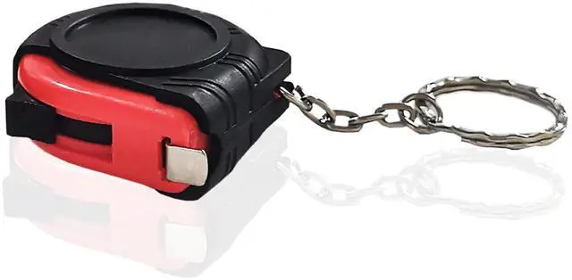 Main image of 1m/3ft Retractable Tape Measure Mini Keychain Metric/Inch Measuring Tape Portable Tape Ruler with Stable Slide Lock for Body Measuring, Kids