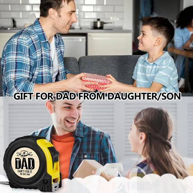 Alt view image 6 of 6 - Funny Tool Gifts for Daddy Best Dad Ever Gifts from Son Daughter Fathers Day Unique Gifts for Dad Father Stepfather Happy Fathers Day Measuring Tape