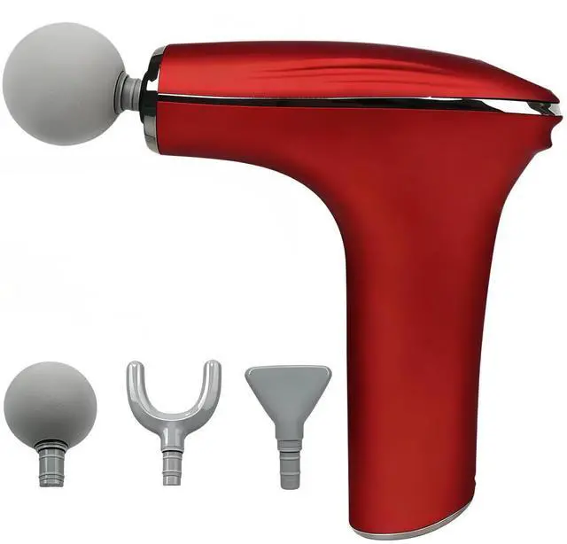 Main image of Fascia Gun Deep Tissue Massage Gun Handheld Muscle Massager for Pain Relief, Recovery & Relaxation Quiet Motor, Long Battery Life, Portable Design for Athletes and Home Use (Red)