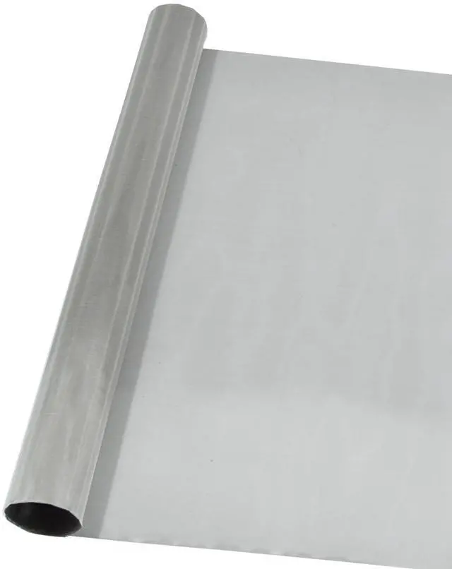 Main image of 304 Stainless Steel Mesh 150Mesh, 15.7"x47.2"(40x120cm) Metal Mesh Screen, Woven Fine Wire Mesh Easy to Cut for Filter Mesh, Filtration Cloth and DIY Project