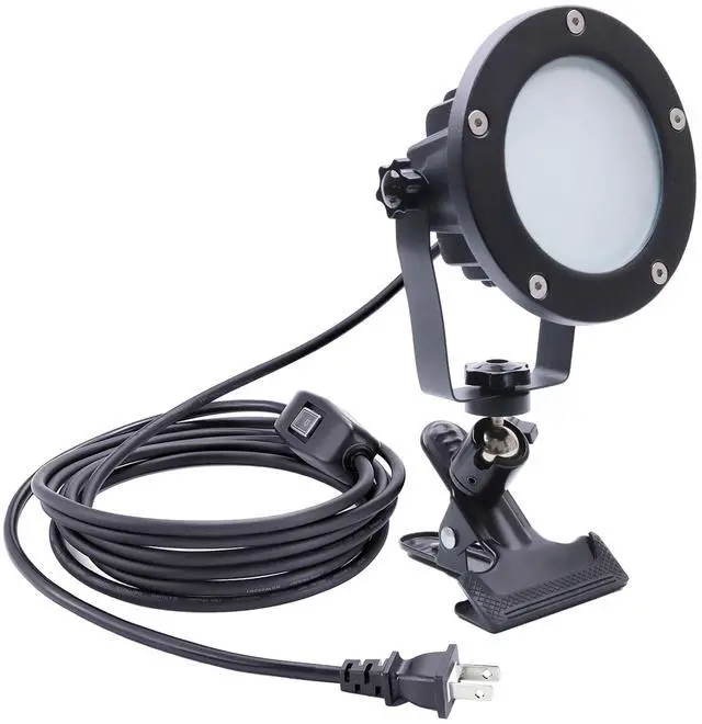 Main image of Clip Floodlight 30W LED Work Light IP65 Waterproof 300W Equivalent 11.5ft 3.5m Cord with Plug Lights for Workshop Garage, Construction Site Applicable to Various environments (30W Daylight White)
