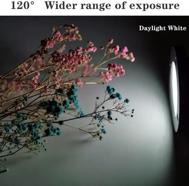 Alt view image 6 of 6 - Clip Floodlight 30W LED Work Light IP65 Waterproof 300W Equivalent 11.5ft 3.5m Cord with Plug Lights for Workshop Garage, Construction Site Applicable to Various environments (30W Daylight White)