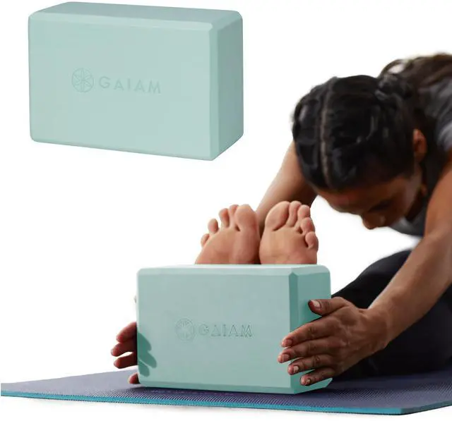 Main image of Yoga Block - Supportive Latex-Free Eva Foam - Soft Non-Slip Surface with Beveled Edges for Yoga, Pilates, Meditation - Yoga Accessories for Stability, Balance, Deepen Stretches