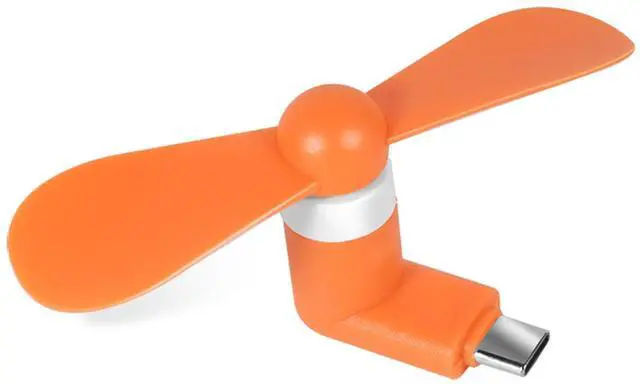 Alt view image 3 of 7 - Mini Cell Phone Fan - Colorful Powerful Fan Compatible for iPhone, iPad, Android Smartphone,Tablet - Cell Phone Summer Accessories - (6-Pack)