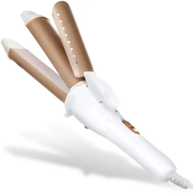 Main image of 2-in-1 Ceramic Hair Curler & Straightener Flat Iron Curler Professional Dual-Purpose Hair Styling Tool, 1.18' Curling Volume, 160-200C Heat, Fast Heating, 6 ft Cord, for Long Short Hair