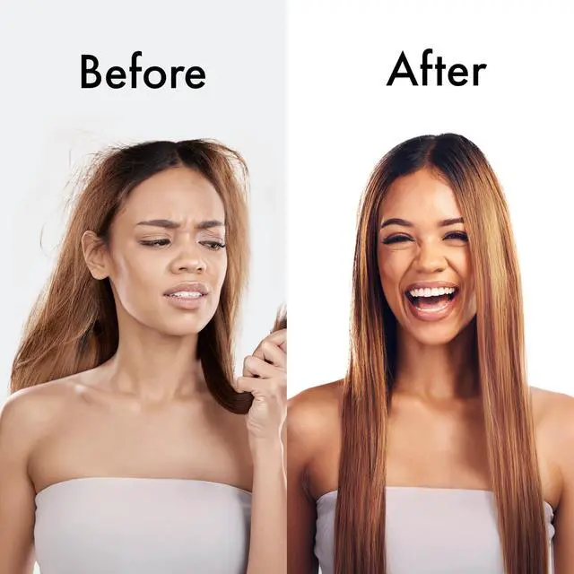 Alt view image 4 of 7 - 2-in-1 Ceramic Hair Curler & Straightener Flat Iron Curler Professional Dual-Purpose Hair Styling Tool, 1.18' Curling Volume, 160-200C Heat, Fast Heating, 6 ft Cord, for Long Short Hair