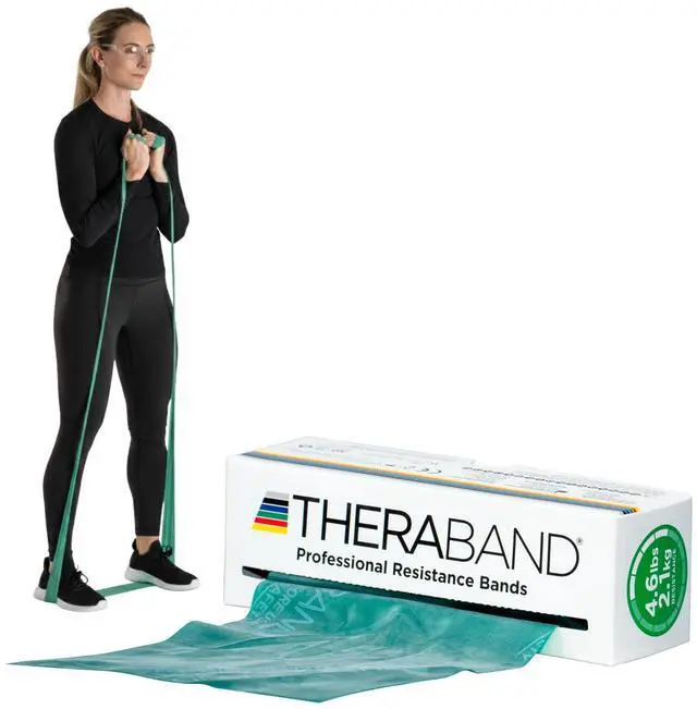 Main image of Resistance Bands, Workout Band, Exercise, Physical Therapy, Green