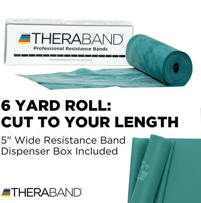 Alt view image 2 of 7 - Resistance Bands, Workout Band, Exercise, Physical Therapy, Green
