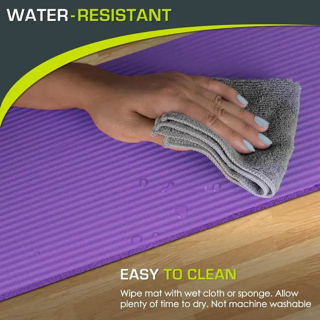 Alt view image 5 of 6 - Extra Thick Yoga Knee Pad and Elbow Cushion 15mm (5/8) Fits Standard Mats for Pain Free Joints in Yoga, Pilates, Floor Workouts
