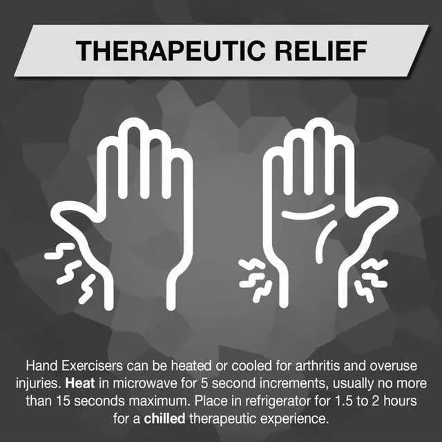 Alt view image 4 of 5 - Hand Exerciser, Ball For Hand, Wrist, Finger, Forearm, Grip Strengthening & Therapy, Squeeze Ball to Increase Hand Flexibility & Relieve Joint Pain, Green, Medium