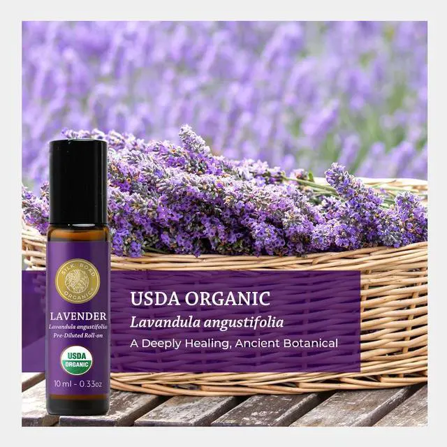 Alt view image 6 of 7 - Lavender Essential Oil Roll On for Stress Relief, Sleep, Calm & Relaxation | USDA Certified Aromatherapy Roller (10 ml)