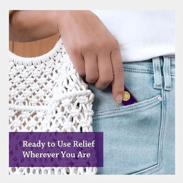 Alt view image 7 of 7 - Lavender Essential Oil Roll On for Stress Relief, Sleep, Calm & Relaxation | USDA Certified Aromatherapy Roller (10 ml)