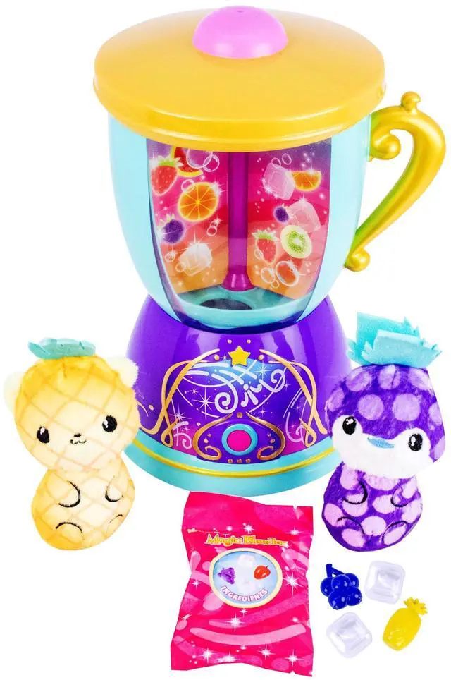 Main image of Wiz-O-Magic Surprise Blender Toy with Lights & Sounds Spin & Mix to Reveal 2 Plush Pets Interactive Pretend Play Kitchen Toy Collectible Surprise Gift for Kids Ages 4-8