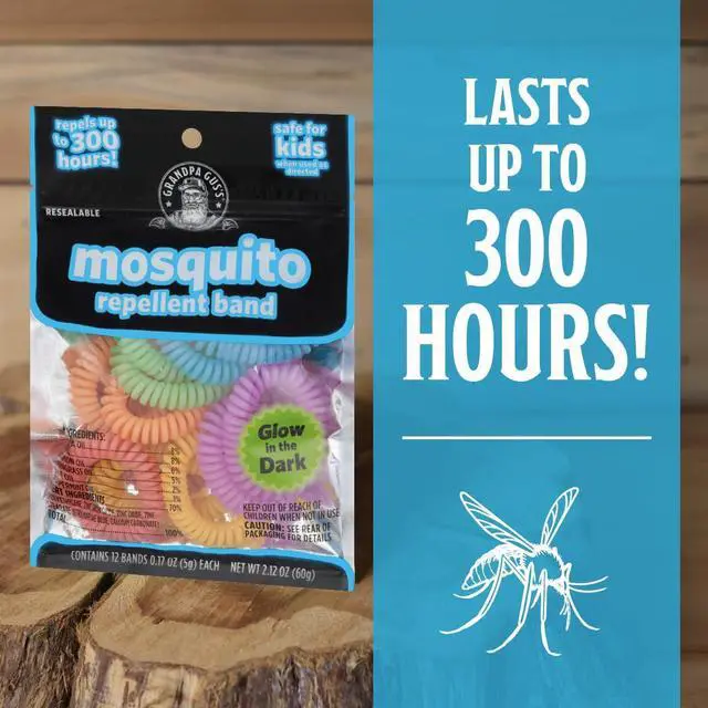 Alt view image 2 of 7 - Mosquito Repellent Bracelets - Wearable Bug Repellent Bands for Kids and Adults, DEET-Free, Plant-Based Essential Oils, Up to 300 Hours, Outdoor Activities, Camping and Hiking, 24 Pack