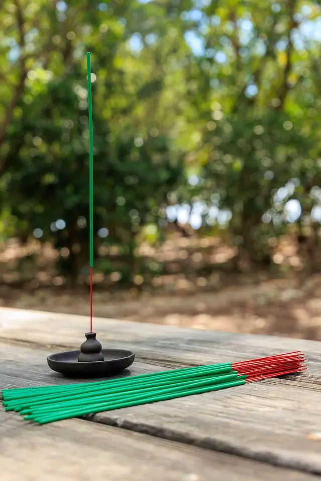 Alt view image 6 of 6 - Repellent Outdoor Patio Sticks 40 Pcs, 30Hrs Protection - Natural Mosquito Repellent Citronella Incense Sticks, Backyard Travel Camping Bug Repellent Outdoor & Indoors Gnat Control