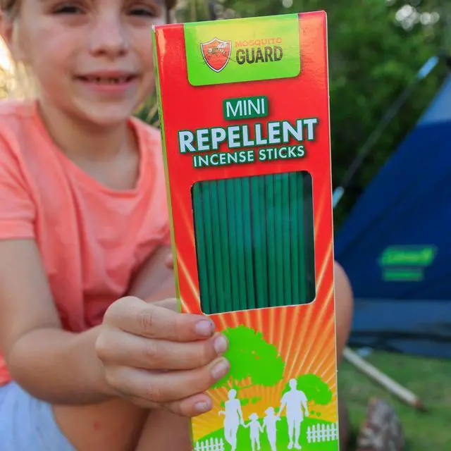 Alt view image 3 of 6 - Repellent Outdoor Patio Sticks 40 Pcs, 30Hrs Protection - Natural Mosquito Repellent Citronella Incense Sticks, Backyard Travel Camping Bug Repellent Outdoor & Indoors Gnat Control